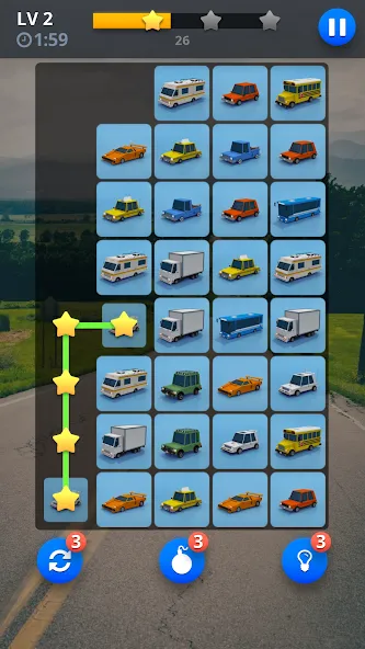 Взломанная Onet Connect - Pair Matching на Андроид — Все уровни разблокированы без рекламы — скриншот 4 Взломанная Onet Connect - Pair Matching на Андроид — Все уровни разблокированы без рекламы — скриншот 4