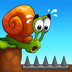Скачать Snail Bob 1: Adventure Puzzle на Android — Все уровни разблокированы