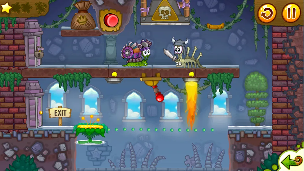 Snail Bob 2 на Андроид — Все уровни открыты — скриншот 5