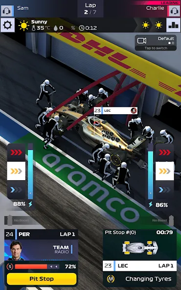 Скачать F1 Clash - Car Racing Manager — Последняя версия (Много денег) — скриншот 5