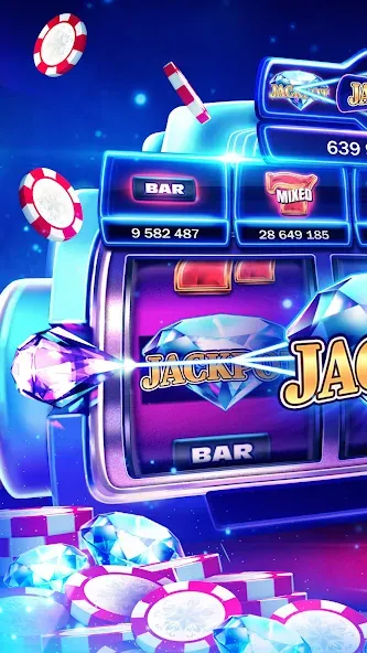 Скачать Huuuge Casino Slots Vegas 777 на Android — Много денег и фишек — скриншот 1