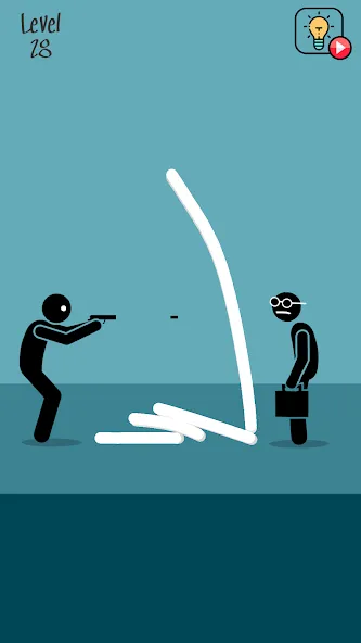 Brain Wash - Thinking Game MOD APK на Android — Много денег и подсказки — скриншот 3