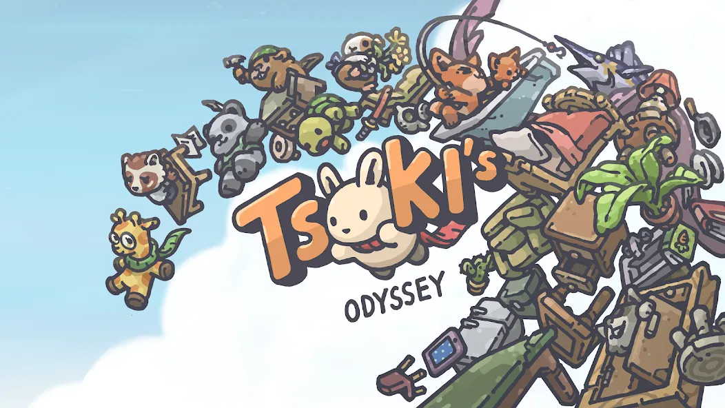 Tsuki's Odyssey на Андроид — Мод Много морковок — скриншот 5