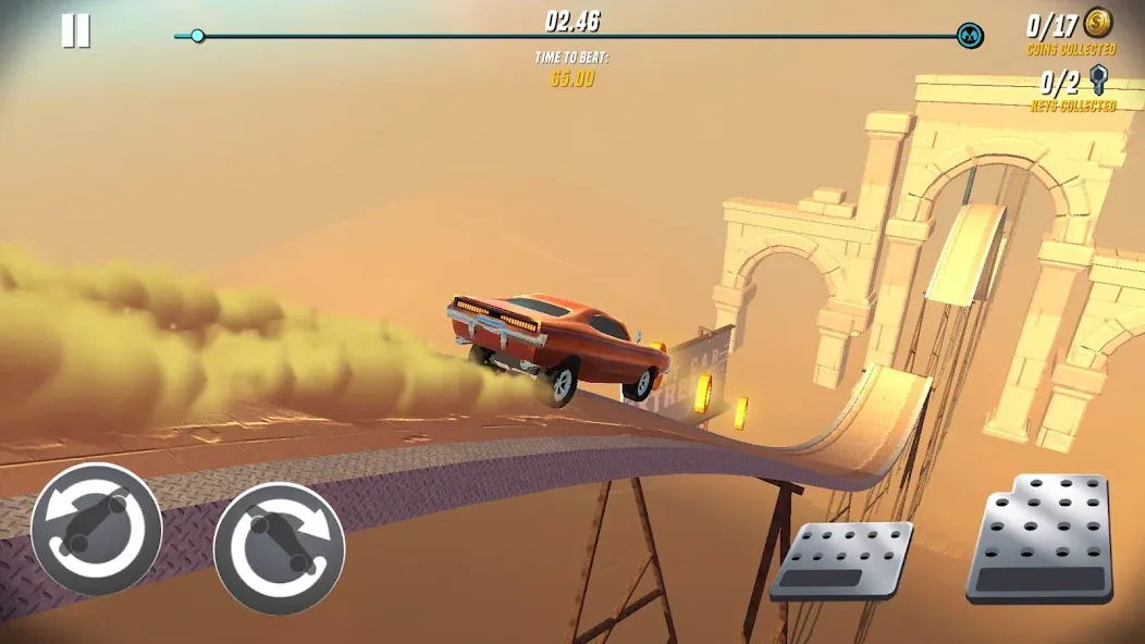 Stunt Car Extreme MOD APK — Много денег — скриншот 3