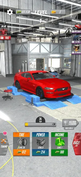 Скачать Dyno 2 Race - Car Tuning на Android — Много денег — скриншот 4