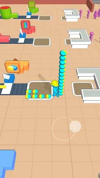 Candy Factory — Мод: Много денег — скриншот 3