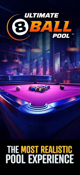 Скачать Ultimate 8 Ball Pool — Последняя версия (Много денег) — скриншот 1