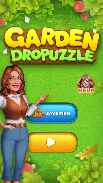 Скачать Garden Dropuzzle — Модификация Много денег — скриншот 1 Скачать Garden Dropuzzle — Модификация Много денег — скриншот 1