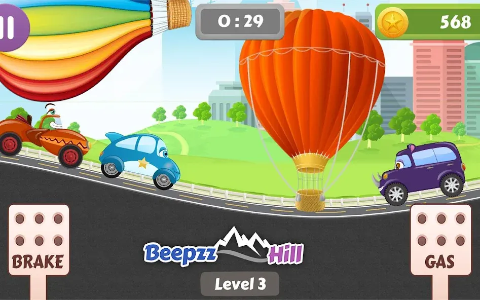Скачать Car Racing game for toddlers — Последняя версия (Все открыто) — скриншот 2 Скачать Car Racing game for toddlers — Последняя версия (Все открыто) — скриншот 2