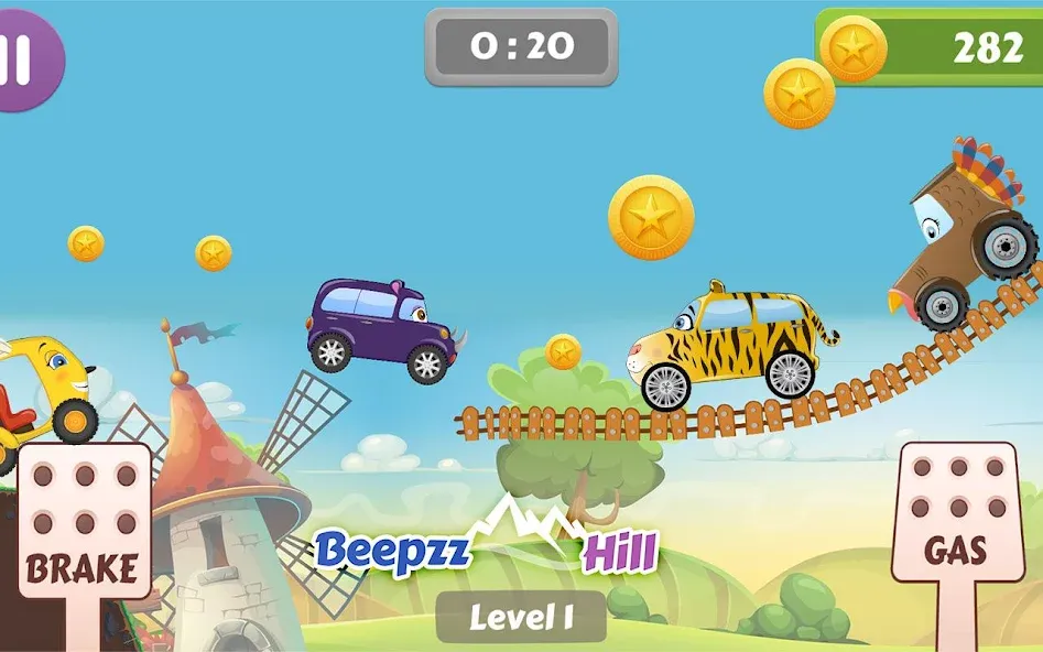 Скачать Car Racing game for toddlers — Последняя версия (Все открыто) — скриншот 3 Скачать Car Racing game for toddlers — Последняя версия (Все открыто) — скриншот 3