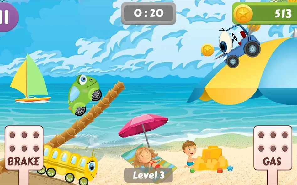 Скачать Car Racing game for toddlers — Последняя версия (Все открыто) — скриншот 4 Скачать Car Racing game for toddlers — Последняя версия (Все открыто) — скриншот 4