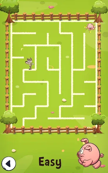 Скачать взлом Maze game - Kids puzzle games на Андроид — Все уровни открыты — скриншот 5