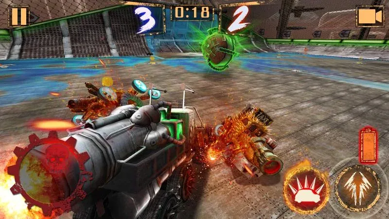 Rocket Car Ball MOD APK на Android — Много денег — скриншот 4
