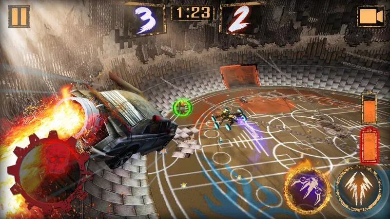 Rocket Car Ball MOD APK на Android — Много денег — скриншот 5