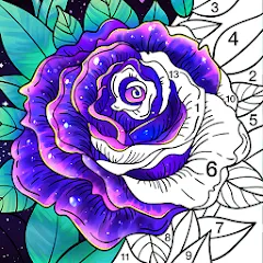 Coloring Book: Color by Number (Мод Все открыто)