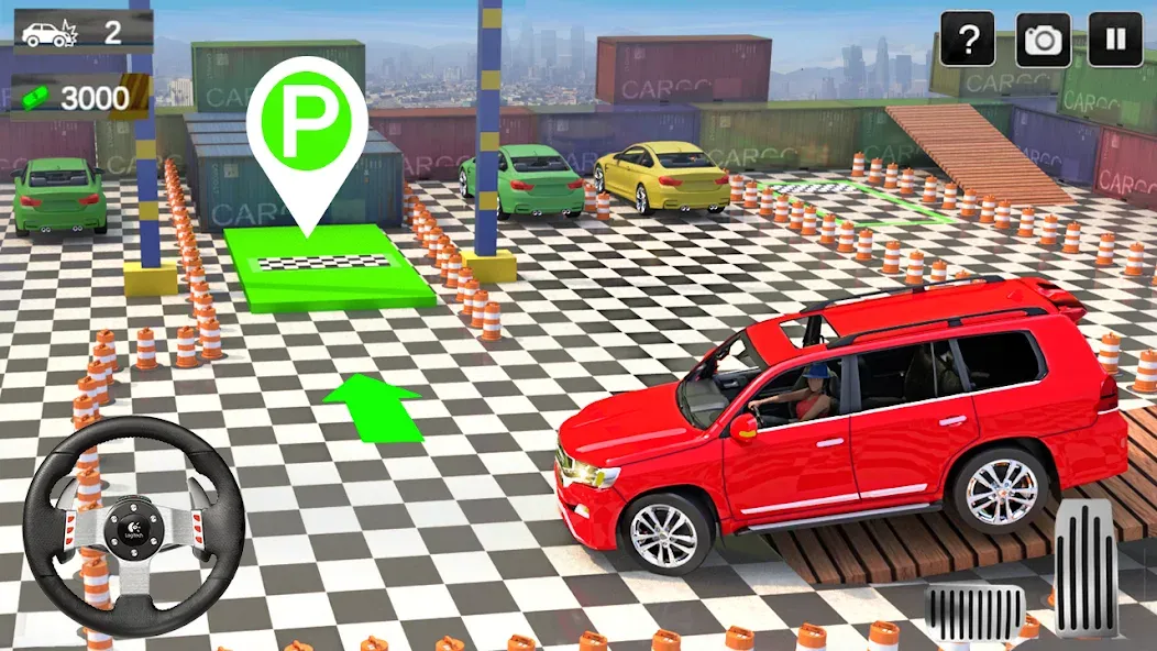Epic Car Games: Car Parking 3d MOD APK на Android — Много денег — скриншот 2 Epic Car Games: Car Parking 3d MOD APK на Android — Много денег — скриншот 2