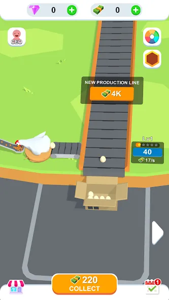Скачать Idle Egg Factory с модом — Много денег и без рекламы — скриншот 4