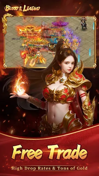 Скачать Blood&Legend:Dragon King idle — Модификация Много денег — скриншот 2 Скачать Blood&Legend:Dragon King idle — Модификация Много денег — скриншот 2