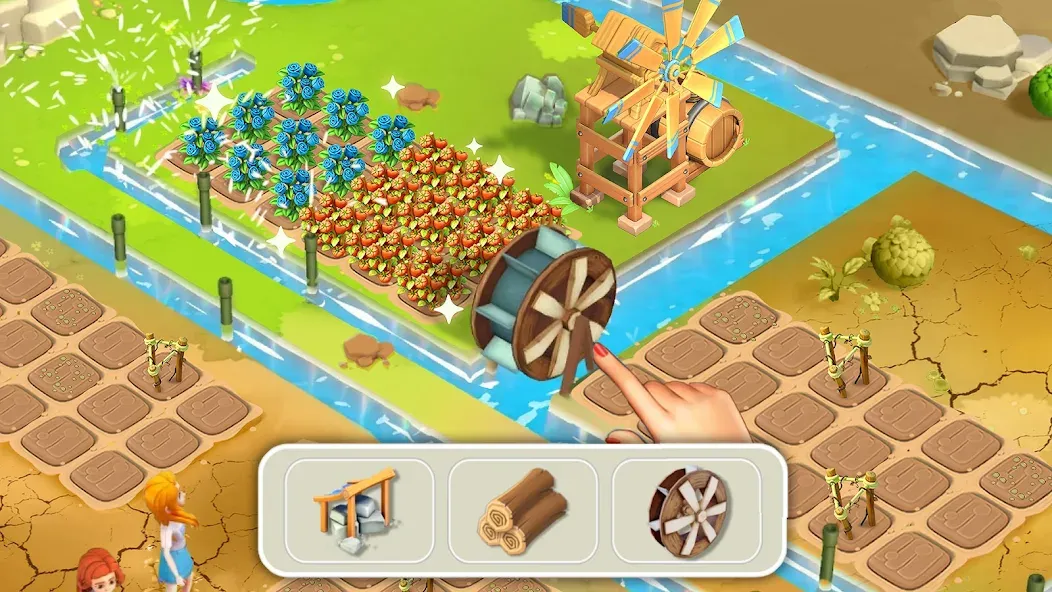 Island Farm Adventure MOD — Много денег и энергии на Андроид — скриншот 3