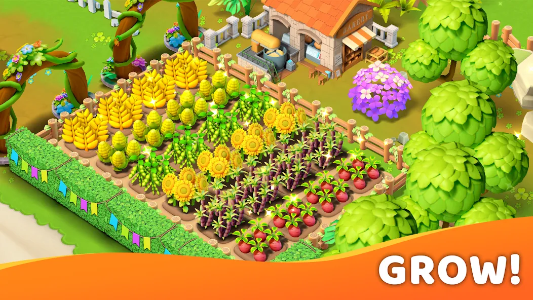 Island Farm Adventure MOD — Много денег и энергии на Андроид — скриншот 4
