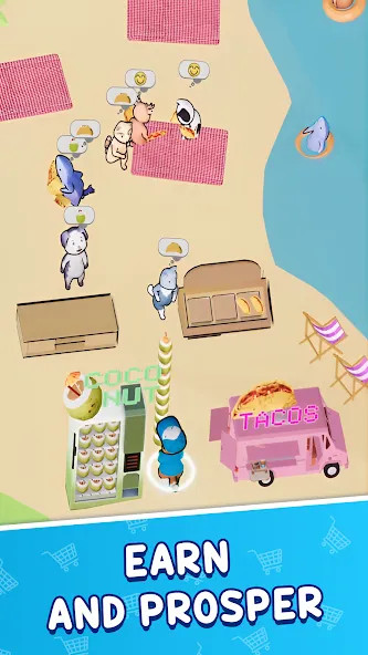 Animal Mart: Tycoon Games (Мод Много денег) — скриншот 4