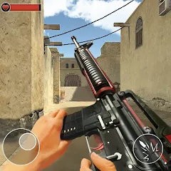 Скачать Gun Strike Shoot 3D MOD APK — Много денег