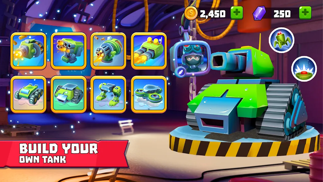 Скачать Tanks a Lot - 3v3 Battle Arena — Модификация Много денег и бессмертие — скриншот 2