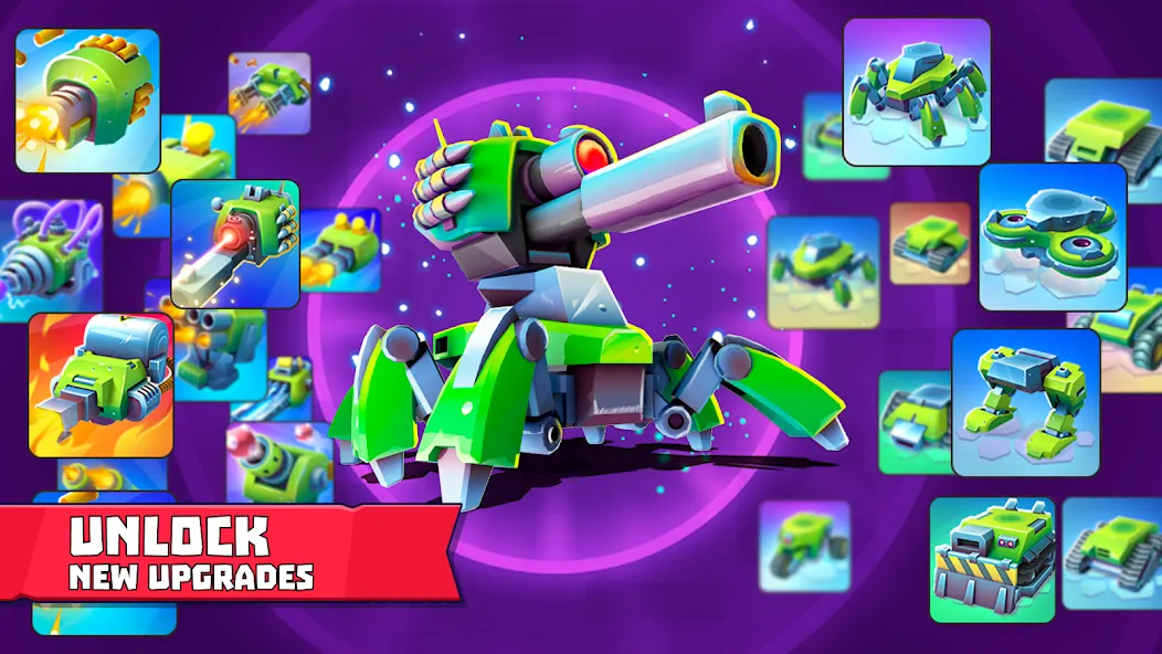 Скачать Tanks a Lot - 3v3 Battle Arena — Модификация Много денег и бессмертие — скриншот 4