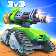 Скачать Tanks a Lot - 3v3 Battle Arena — Модификация Много денег и бессмертие