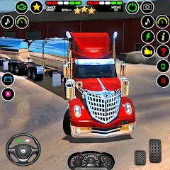 US Truck Driving Cargo Game 3D на Андроид — Много денег