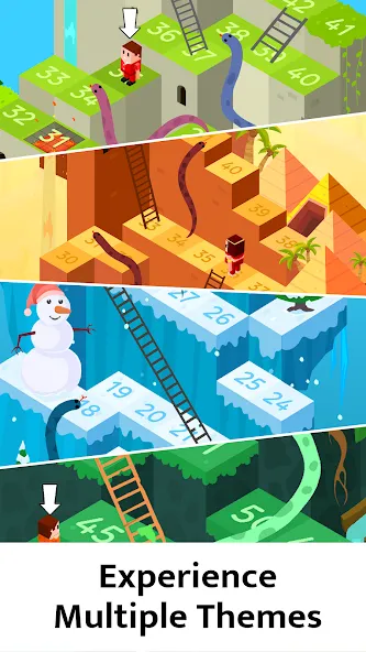 Snakes and Ladders Board Games — Все доски открыты — скриншот 2
