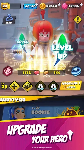 Скачать Final 5: Survival! MOD APK — Взлом на бессмертие и много денег — скриншот 2