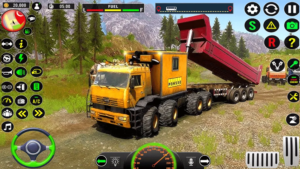 Взломанная Indian Truck Heavy Cargo Duty на Андроид — Много денег — скриншот 3 Взломанная Indian Truck Heavy Cargo Duty на Андроид — Много денег — скриншот 3