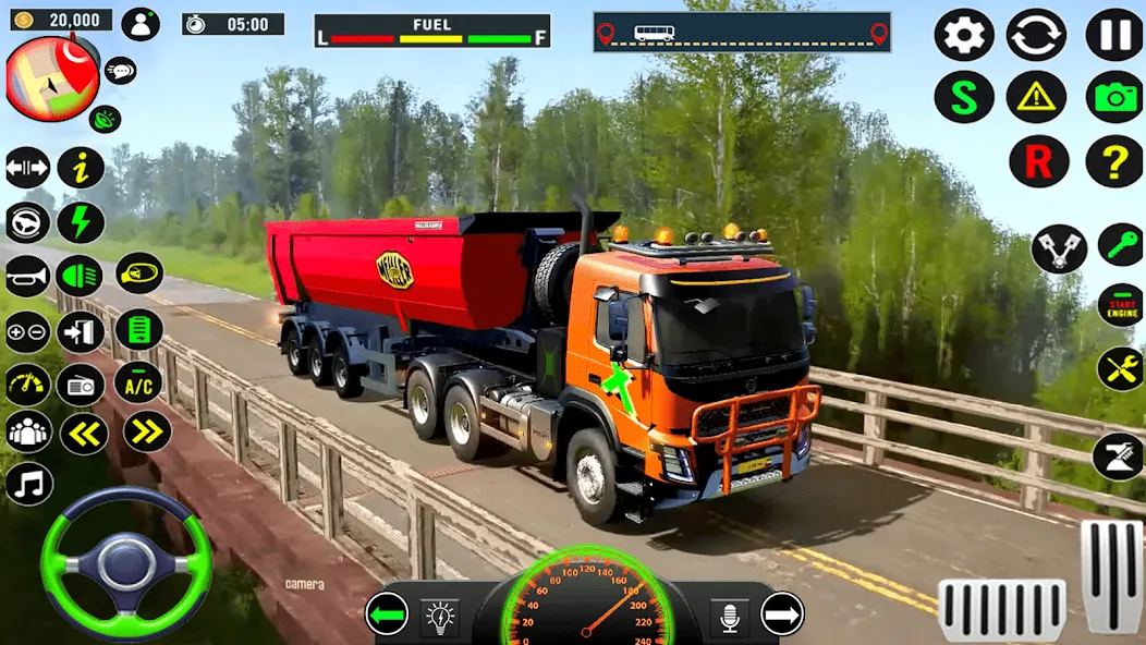 Взломанная Indian Truck Heavy Cargo Duty на Андроид — Много денег — скриншот 4 Взломанная Indian Truck Heavy Cargo Duty на Андроид — Много денег — скриншот 4