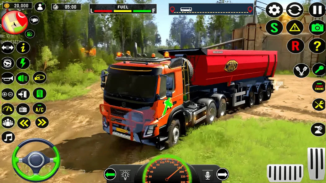 Взломанная Indian Truck Heavy Cargo Duty на Андроид — Много денег — скриншот 5
