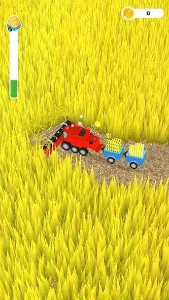 Взлом Mow it: Harvest & Mowing games — Много денег — скриншот 1