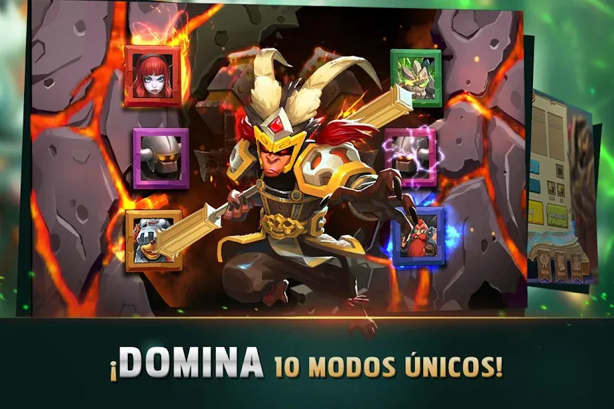Clash of Lords 2: Español — Взломанная версия (Много кристаллов и золота) — скриншот 5
