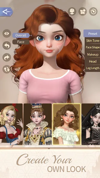 Взломанная Time Princess: Dreamtopia на Андроид — Много алмазов и билетов — скриншот 1