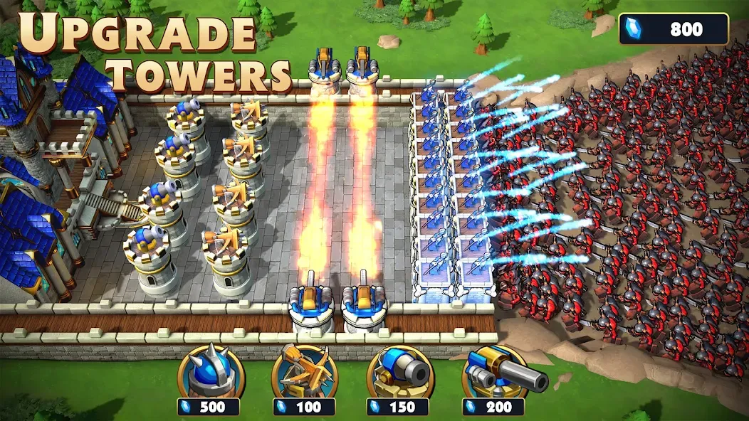 Скачать Lords Online (王國征戰) на телефон — Много денег и золота — скриншот 1