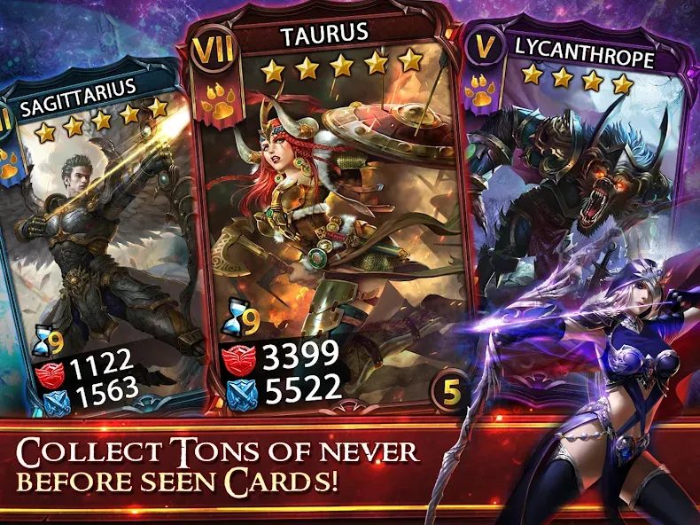 Deck Heroes: Legacy Mod APK Много камней душ — Скачать на Андроид — скриншот 2 Deck Heroes: Legacy Mod APK Много камней душ — Скачать на Андроид — скриншот 2