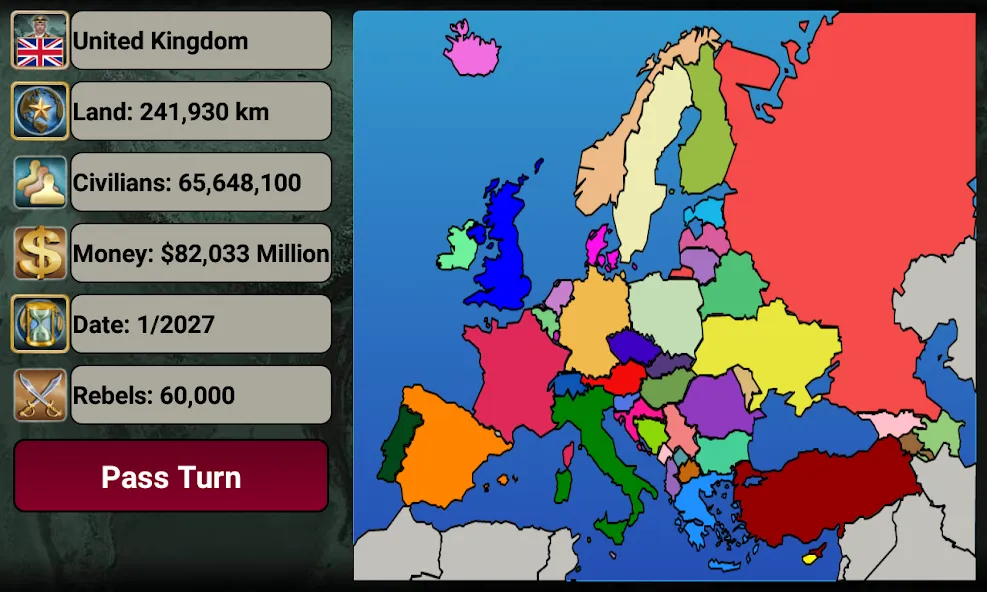 Скачать Europe Empire на Android — Много денег и без рекламы — скриншот 2