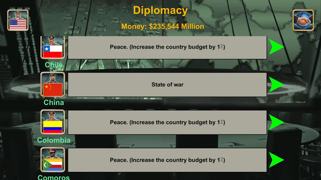 Взломанная World Empire на Андроид — Много денег — скриншот 4