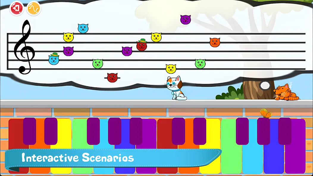 Cat Piano Meow - Sounds & Game — Все коты и звуки разблокированы — скриншот 4