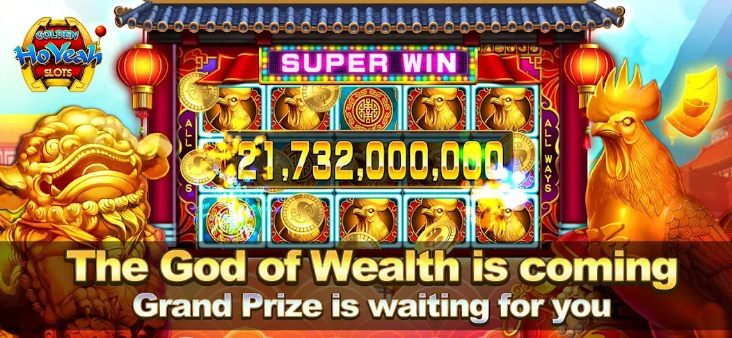Скачать взломанную Golden HoYeah- Casino Slots — Много денег и золота — скриншот 1 Скачать взломанную Golden HoYeah- Casino Slots — Много денег и золота — скриншот 1