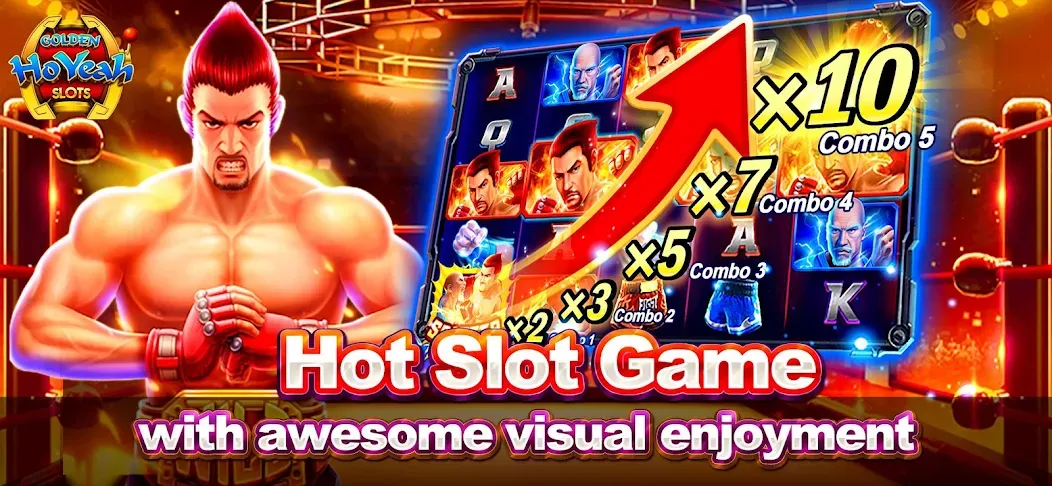 Скачать взломанную Golden HoYeah- Casino Slots — Много денег и золота — скриншот 3 Скачать взломанную Golden HoYeah- Casino Slots — Много денег и золота — скриншот 3