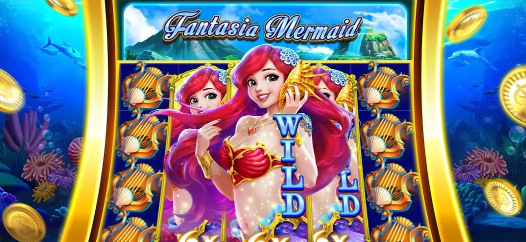 Скачать взломанную Golden HoYeah- Casino Slots — Много денег и золота — скриншот 5