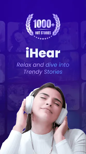 Скачать iHear-Audiobooks & Ebooks на Андроид — Премиум подписка разблокирована — скриншот 1