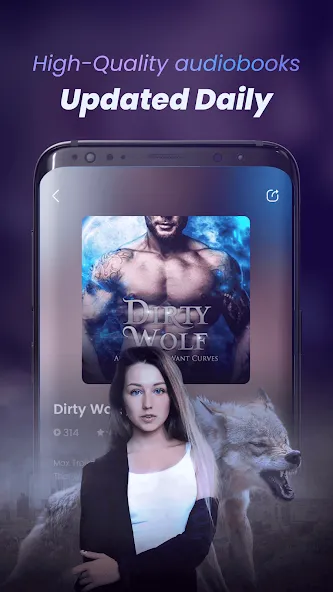 Скачать iHear-Audiobooks & Ebooks на Андроид — Премиум подписка разблокирована — скриншот 4
