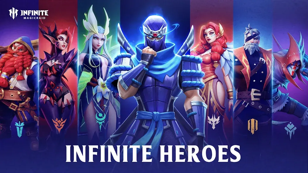 Infinite Magicraid (Мод Бессмертие и Урон) — скриншот 1