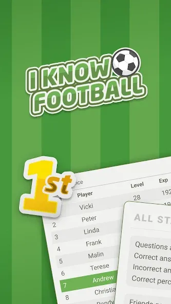 I Know Football Mod APK Много денег — Скачать на Андроид — скриншот 1